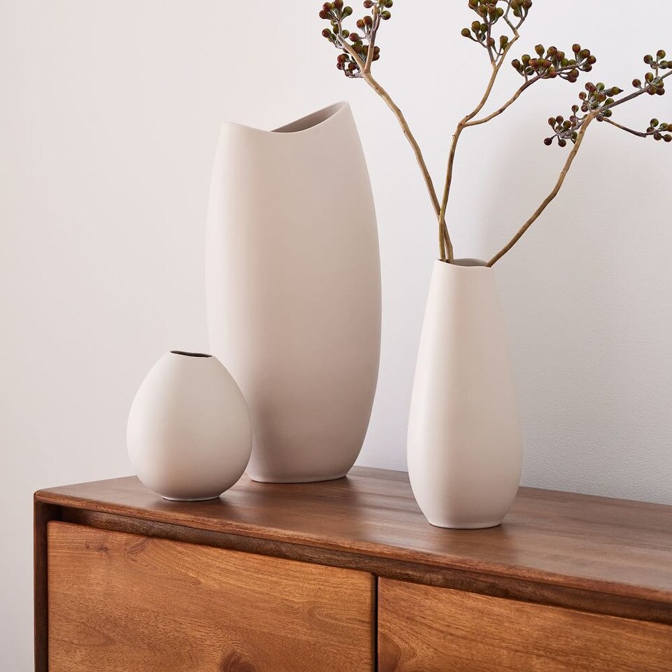 Organic Ceramic Vases West Elm UK